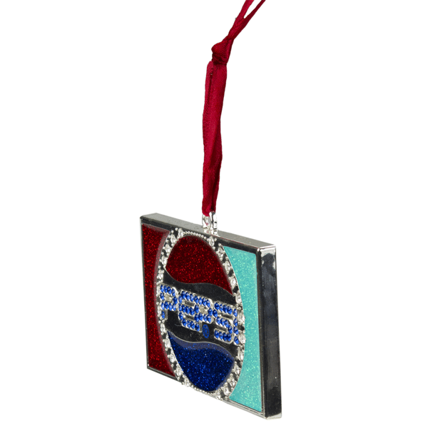 Northlight Pepsi Globe Logo European Crystal Christmas Ornament