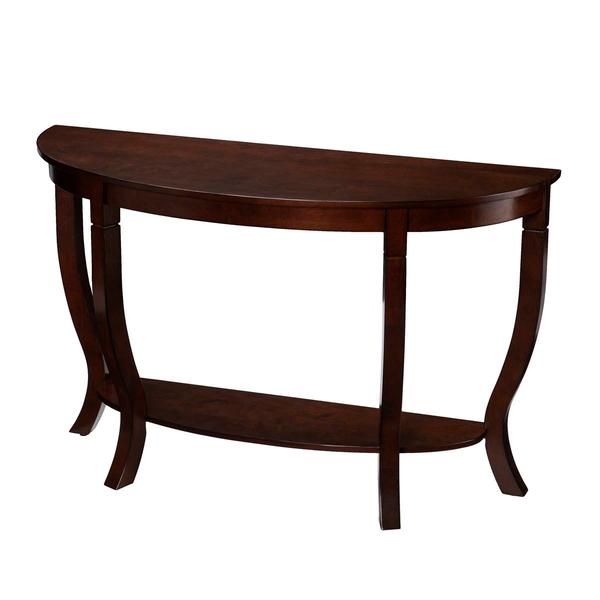 Southern Enterprises Findlay Demilune Console Table