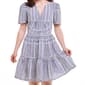 Womens Harper 241 Short Sleeve Tier Stripe Fit & Flare Dress - image 3
