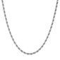 Mens Lynx Stainless Steel 4mm Rope Chain Necklace - image 1