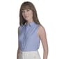 Womens Tommy Hilfiger Sleeveless Stripe Button Front Blouse - image 3