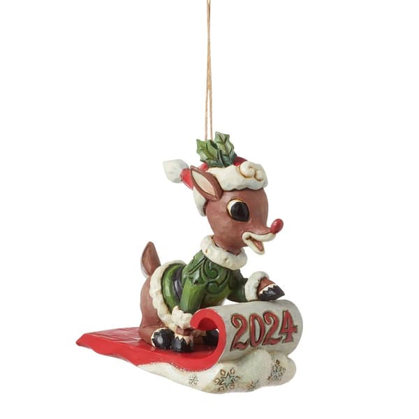 Enesco Dated 2024 Rudolph - image 