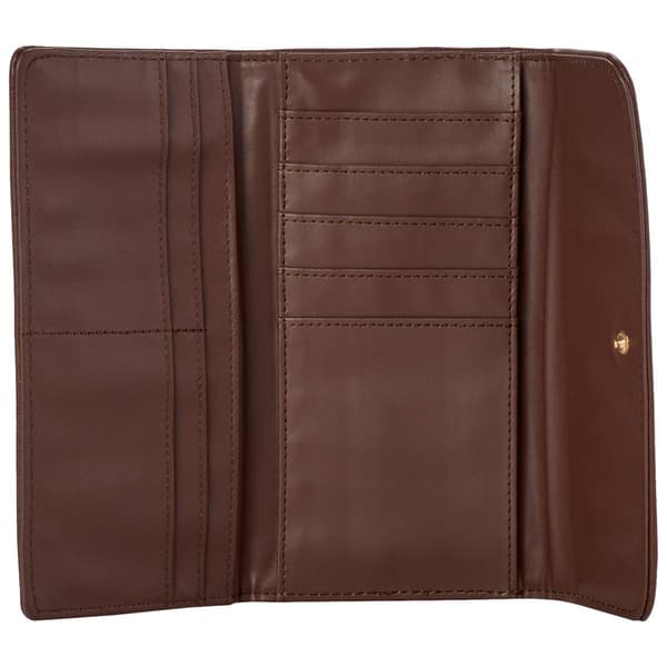 Womens London Fog Long Tri-Fold Wallet