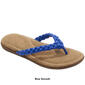 Womens Cliffs by White Mountain Freedom Flip Flops - image 7