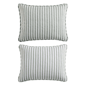 Stone Cottage Willow Way Ticking Stripe Reversible Quilt Set - image 3