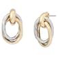 Steve Madden Vintage Ring Doorknocker Earrings - image 1