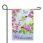 Northlight Welcome Hummingbird Floral Outdoor Garden Flag - image 3