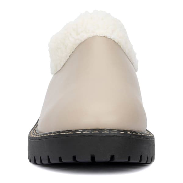 Womens Olivia Miller Marleigh Faux Fur Clogs