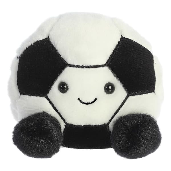 Palm Pals&#40;tm&#41; 4in. Stricker Soccer Ball&#40;tm&#41; Eco Friendly Plush Beanie