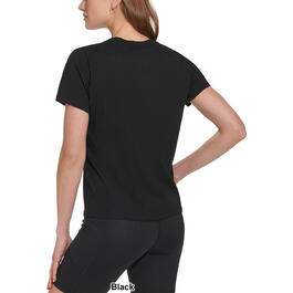 Womens DKNY Sport Subway Tile Short Sleeve Logo Tee