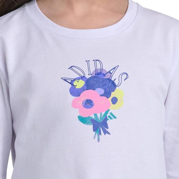 Girls (4-6x) adidas® Long Sleeve Bouquet Tee w/Floral Legging Set