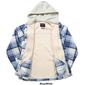 Young Mens Architect® Jean Co. Sherpa Lined Plaid Fleece Jacket - image 3