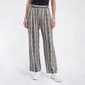 Womens Robert Louis Silky Side Tab & Button Stripe Wide Leg Pants - image 1