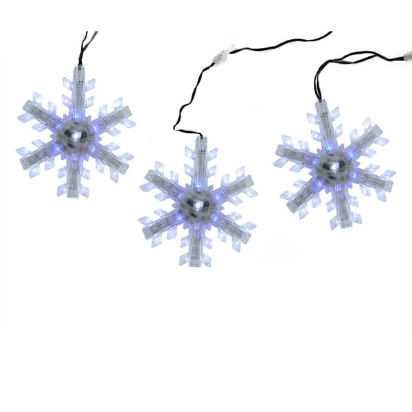 Northlight Seasonal Snowfall LED Christmas Lights - Set of 3