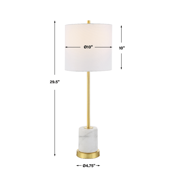 Uttermost Turret Buffet Lamp