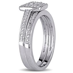 Loveblooms™ 1/4ctw. Diamonds Bridal Ring Set