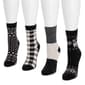 Womens Muk Luks 4pk. Asst Ptrn Boot Socks - image 1
