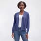 Womens Kathy Ireland Long Sleeve Metallic Shimmer Shrug - image 1