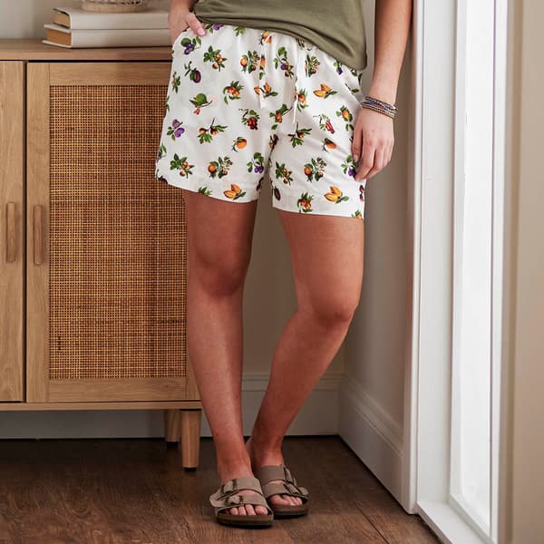 Petite Architect(R) Veggie Drawstring Tie Shorts - image 