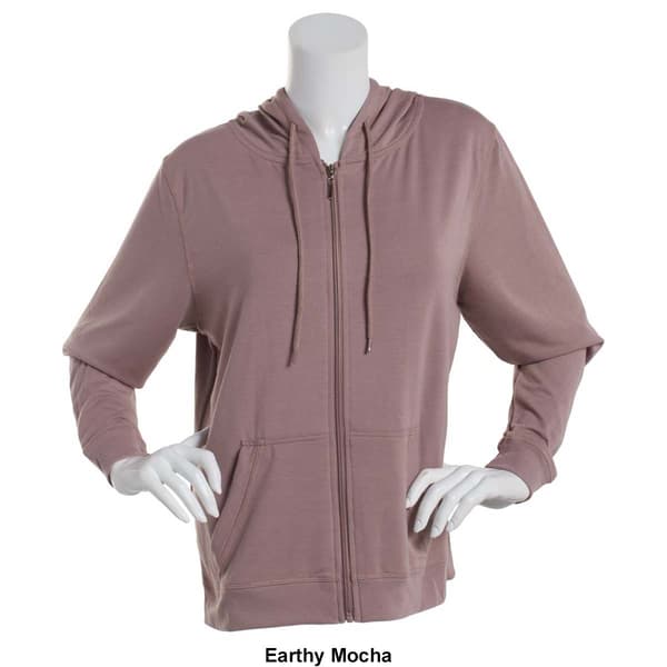 Womens Starting Point French Terry Full Zip Hooded Jacket