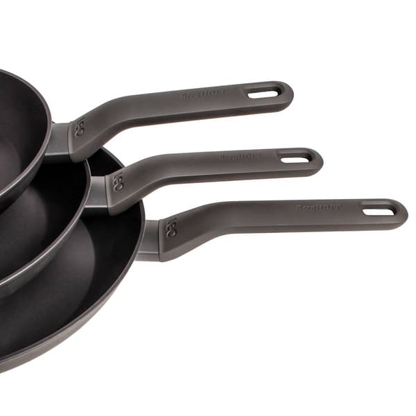 BergHOFF Non-stick Cast Aluminum 3pc. Frying Pan Set