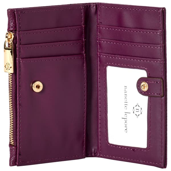Womens Nanette Lepore Amie Slim Bi-Fold Wallet