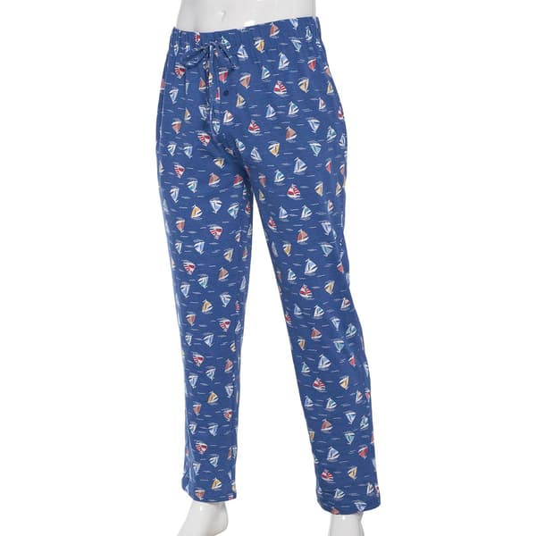Mens Preswick & Moore Boat Knit Pajama Pants - image 
