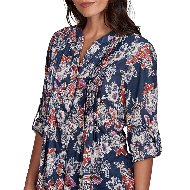 Petite Ruby Rd. Must Haves Kensington Floral Blouse