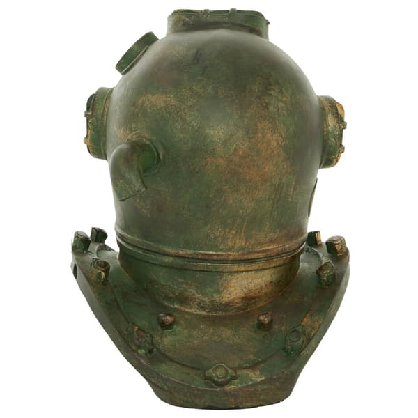 9th & Pike® Antique Bronze Polystone Diving Helmet