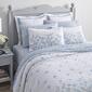 Laura Ashley&#174; Flora 136 Thread Count Reversible Quilt Set - image 3