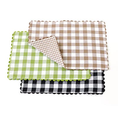 Lintex Buffalo Check Reversible Placemat