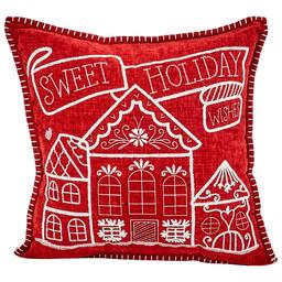 Harper Loft Sweet Home Embroidered Decorative Pillow - 18x18