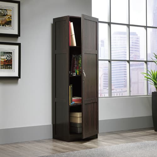 Sauder Storage Pantry - Cinnamon Cherry