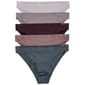 Womens Danskin 5PK Microfiber High Leg Bikini Panties DS8369-5PKC - image 1