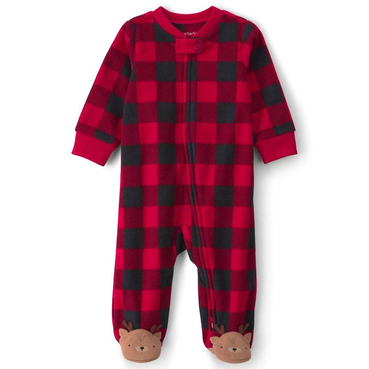 Baby Unisex (NB-9M) Carter''s® Buffalo Check Sleep & Play Pajamas