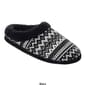Womens Cuddl Duds® Fair Isle Faux Fur Collar Knit Clog Slippers - image 6