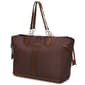 ELLE Eleganza Monogram Weekender Tote Bag - image 2