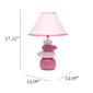 Simple Designs Shades of Ceramic Stone Table Lamp - image 2