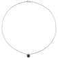 Sophia B 2.0ctw. Round Black Diamond Pendant Necklace - image 2
