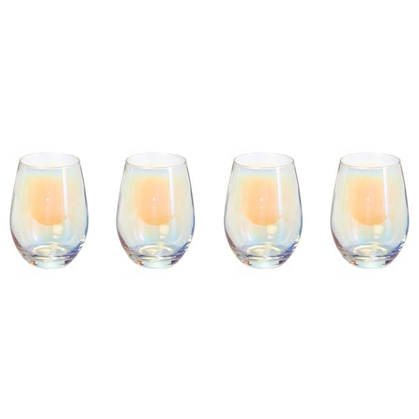 Circleware Radiance Stemless Wine Glasses - Set Of 4 - image 