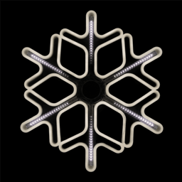 Northlight Cascading Lighted Snowflake Outdoor Christmas Decor