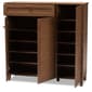 Baxton Studio Coolidge 11 Shelf Wooden Shoe Storage Cabinet - image 4