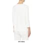 Plus Size Jones New York 3/4 Sleeve Serenity Seam Detail Box Tee - image 2