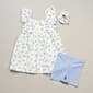Toddler Girl Emily & Oliver(R) 2pc. Floral Bow Dress & Shorts Set - image 1