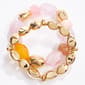 Ashley Cooper(tm) Multi Color Stretch Beaded Bracelet - image 1