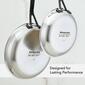 KitchenAid&#174; 2pc. 5-Ply Clad Stainless Steel Frying Pan Set - image 7