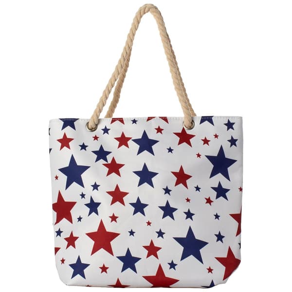 Renshun Stars Rope Handle Tote - image 