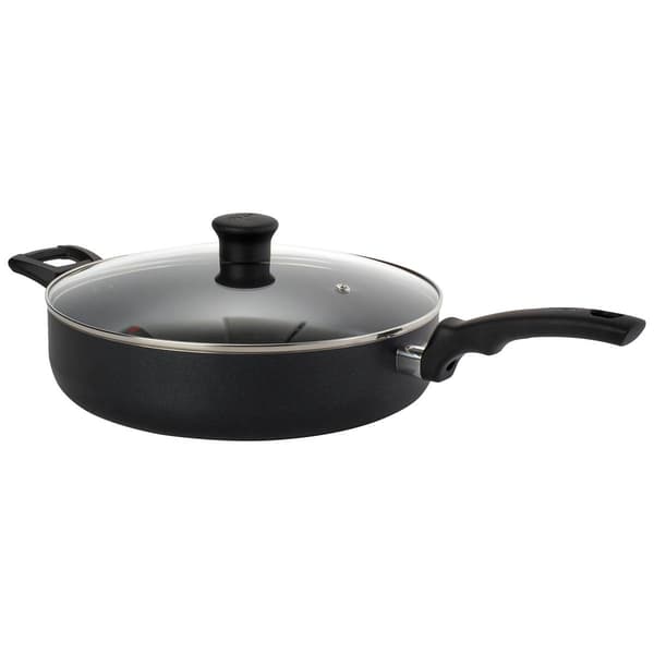 T-Fal&#40;R&#41; Essential 5qt. Black Jumbo Cooker with Lid - image 