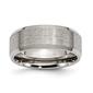 Mens Endless Affection&#40;tm&#41; 8mm Engravable Titanium Brushed Band - image 1