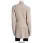 Womens Architect&#174; Crochet Lapel Pintuck Open Flared Cardigan - image 2
